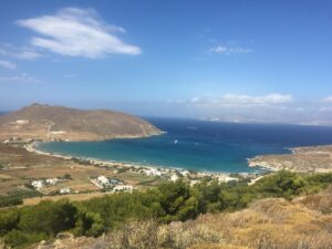 Η θέα από τη Μάρπησσα - Πάρος