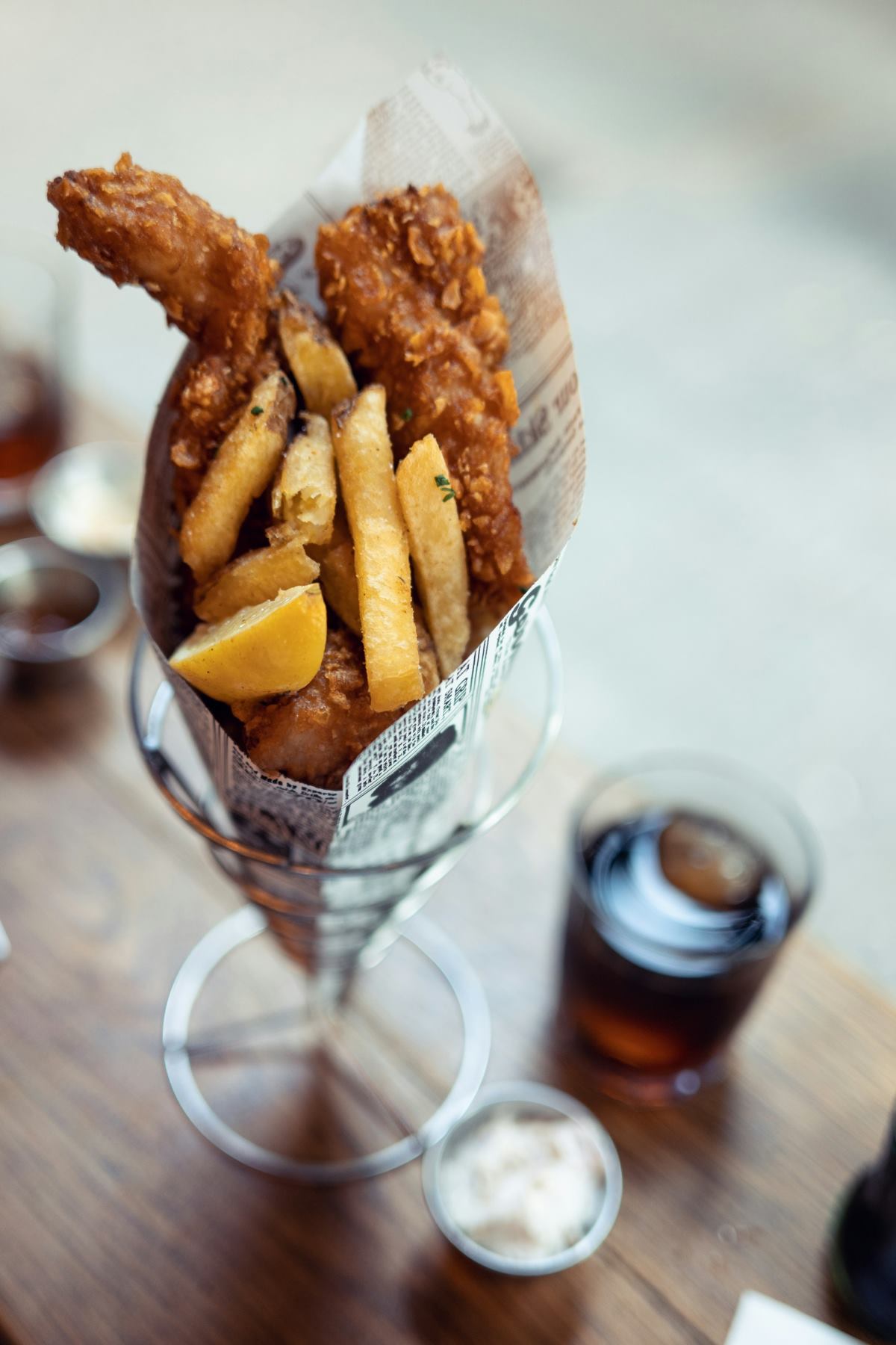 fish and chips το παραδοσιακό βρετανικό πιάτο